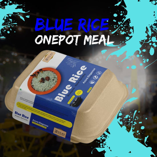 One Pot Blue Rice